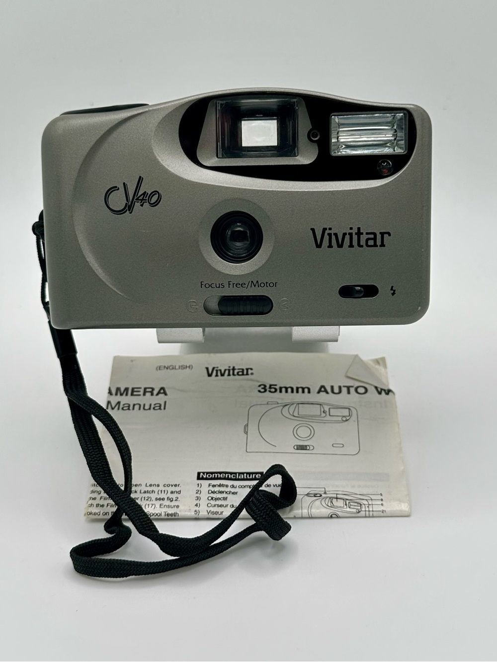 Vivitar CV40 Date-A-Print 35mm Film Camera Point and Shoot Tested